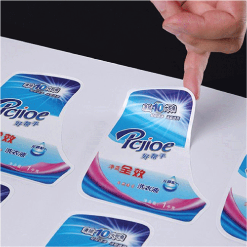 Tem decal nhựa